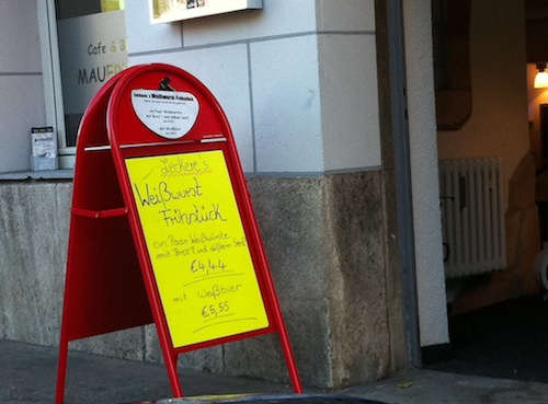 Leckere’s Weißwurstfrühstück