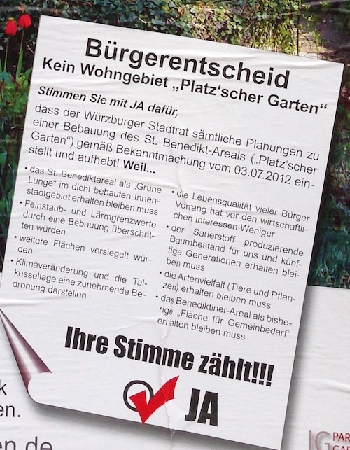 Platzscher Garten Plakat