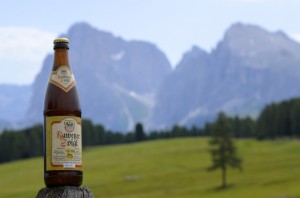 Seiser Alm mit Langkofel und Plattkofel