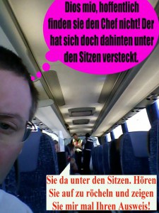 Frank Frei und Hyacintho im Überlandbus 1